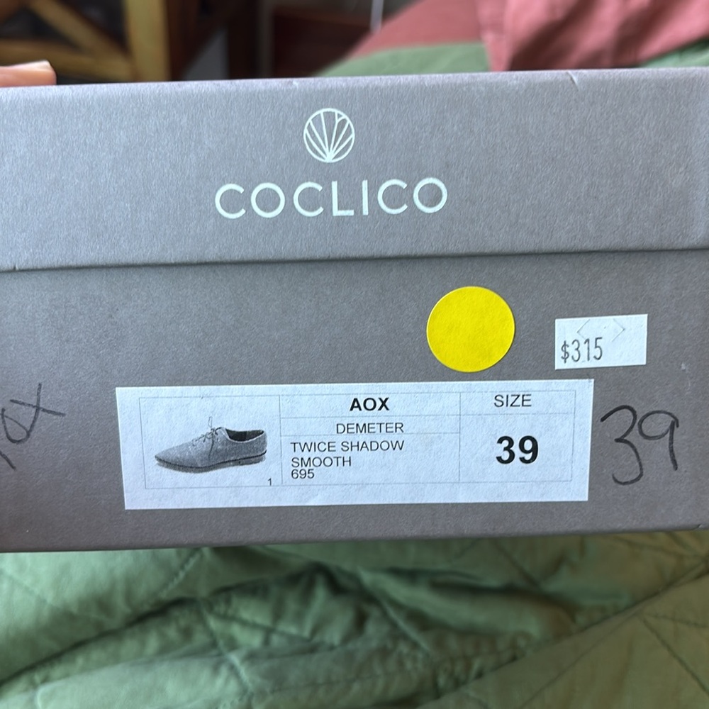 Coclico Demeter oxfords size 39 - Picture 2 of 9